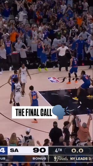 Video post by @NYKnicks on Facebook