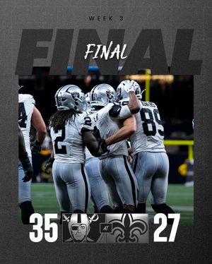 Image post by @raiders on Instagram