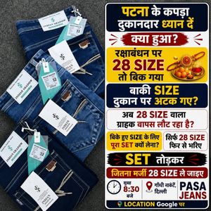 Image post by @jeans_factory_delhi on Instagram