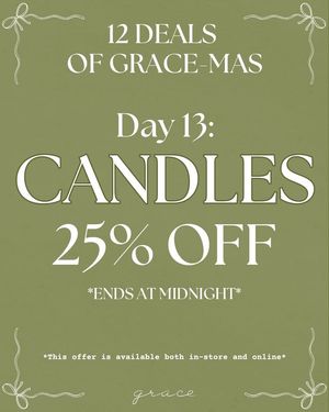 Image post by @shopatgrace on Facebook