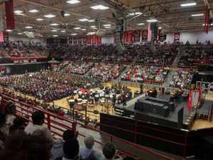 Image post by @gwuwrestling on Instagram