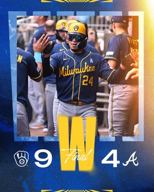 Image post by @brewers on Instagram