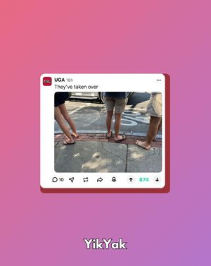 Image post by @yikyakapp on Instagram