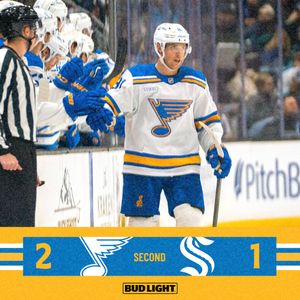 Image post by @StLouisBlues on Twitter