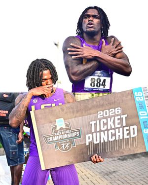 Image post by @lsutrackfield on Instagram
