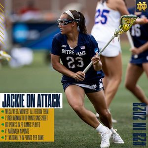 Image post by @ndwomenslax on Instagram