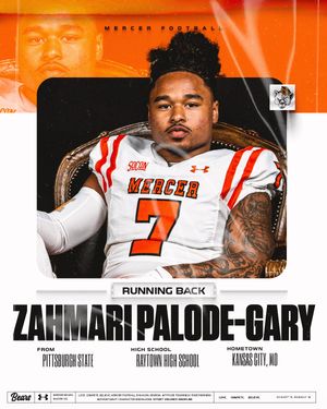 Image post by @mercerfootball on Instagram