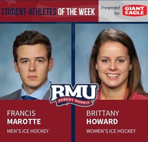 Image post by @rmuathletics on Instagram