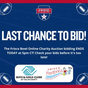 Image post by @FriscoBowlGame on Twitter