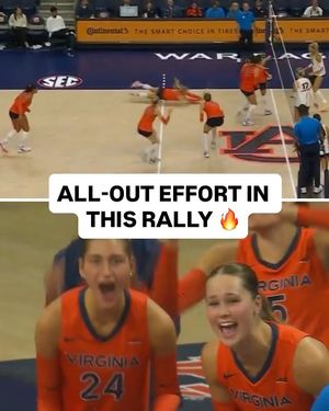 Image post by @ncaavolleyball on Instagram
