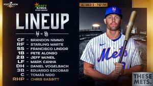 Image post by @Mets on Twitter