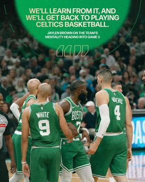 Image post by @celtics on Instagram