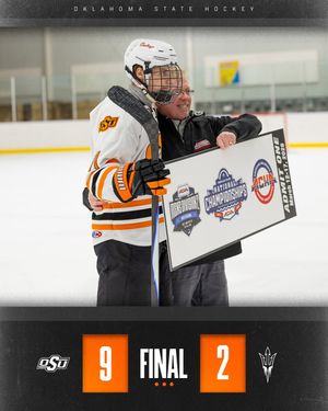 Image post by @okstatehockey on Instagram