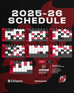 Image post by @NJDevils on Twitter/X