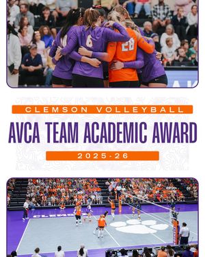 Image post by @clemsonvb on Instagram