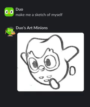 Image post by @duolingo on TikTok