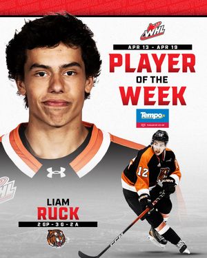 Image post by @westernhockeyleague on Instagram