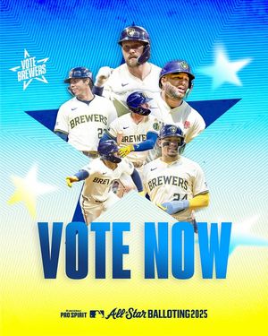 Image post by @brewers on Instagram