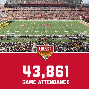 Image post by @CitrusBowl on Twitter