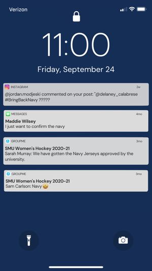 Video post by @smumnwhockey on Facebook