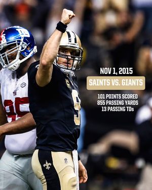 Image post by @saints on Instagram