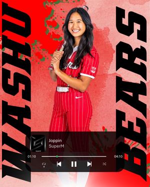 Image post by @washusoftball on Instagram