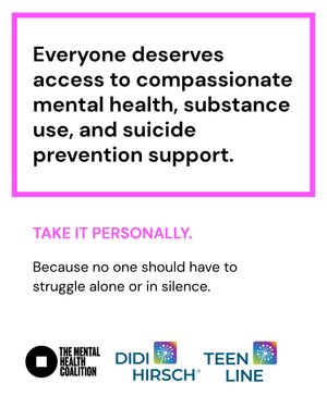 Image post by @mentalhealthcoalition on Instagram