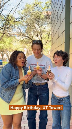 Video post by @UTAustinTX on Facebook