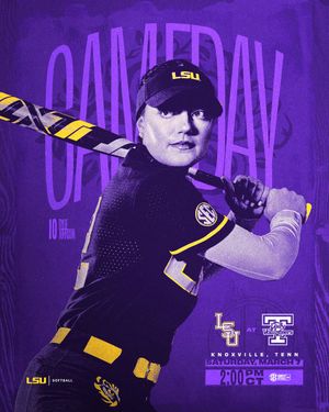 Image post by @LSUsoftball on Twitter
