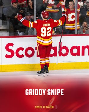 Image post by @nhlflames on Instagram