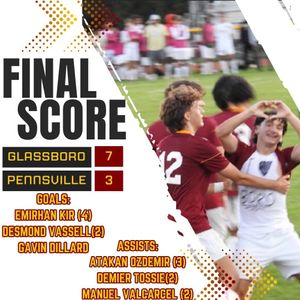 Image post by @glassborosoccerboys on Instagram