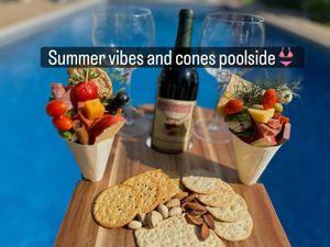 Image post by @Charcuterie Cones and Cups To Go on Facebook