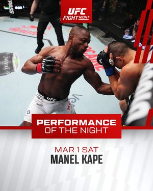 Image post by @ufc on Instagram