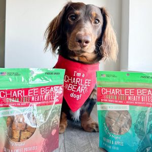 Image post by @charlee_bear_dogtreats on Instagram