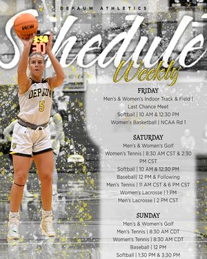 Image post by @depauwtigers on Instagram