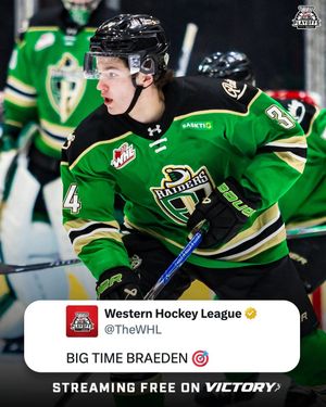 Image post by @westernhockeyleague on Instagram