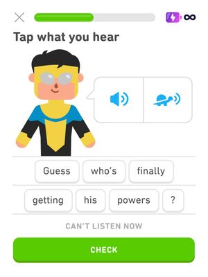 Image post by @duolingo on Instagram