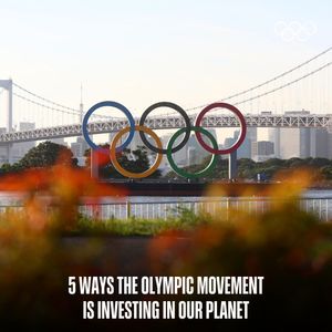 Image post by @olympics on Instagram