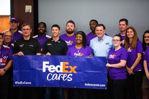 Image post by @FedEx on Twitter