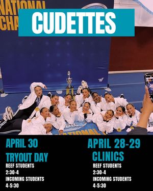 Image post by @varsitycudettes on Instagram