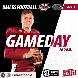 Image post by @umassathletics on Instagram