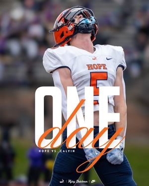 Image post by @hopecollegefootball on Facebook