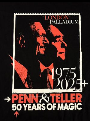 Image post by @pennandtellerlive on Instagram