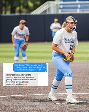 Image post by @ETBU_Softball on Twitter/X
