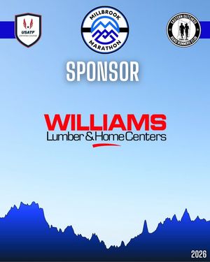 Image post by @millbrookmarathon on Facebook