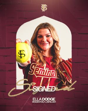Image post by @fsusoftball on Instagram