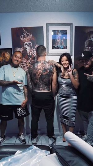 Video post by @skindesigntattoos on Instagram