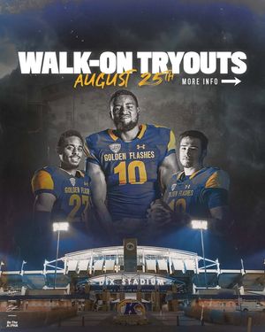 Image post by @KentStFootball on Facebook