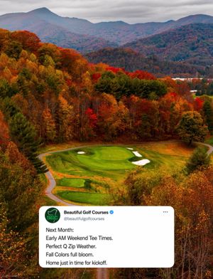 Image post by @beautifulgolfcourses on Instagram