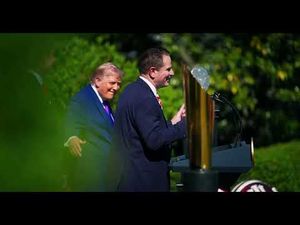 Video post by @The White House on YouTube